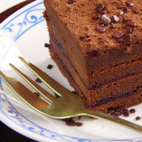 Ciasto czekoladowe (mazurek czekoladowy)