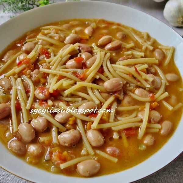 PASTA E FAGIOLI - MAKARON Z FASOLĄ