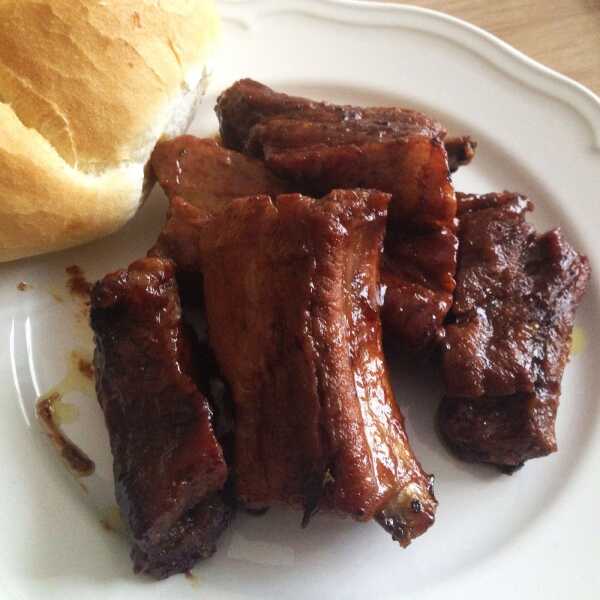 Co na obiad żeberka w pomarańczy