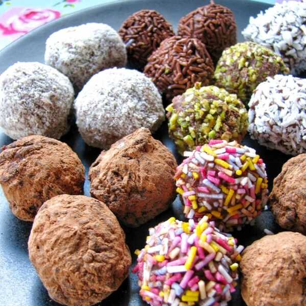 Chocolate truffles...