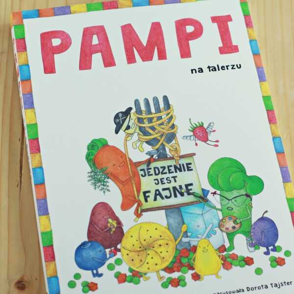 'Pampi na talerzu. Jedzenie jest fajne!' - świetna książeczka dla dzieci i przepis na wielkanocne owieczki i zajączki do upieczenia z dziećmi! :-)