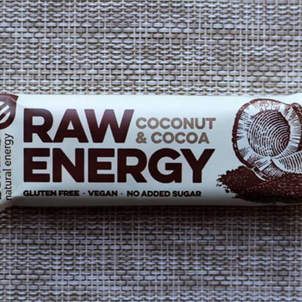 Baton RAW ENERGY kokos i kakao - recenzja