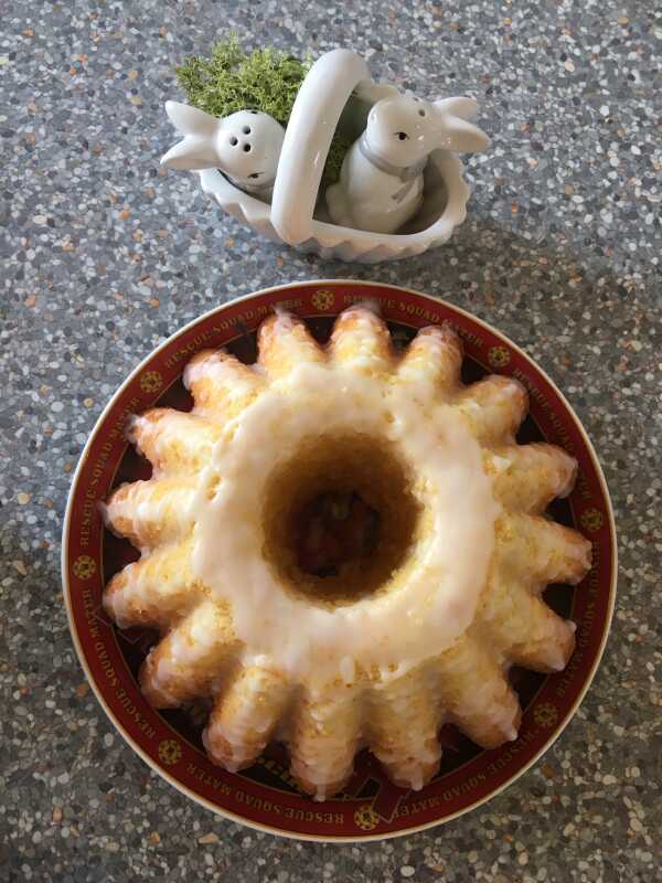 Glazed Lemon Pound Cake