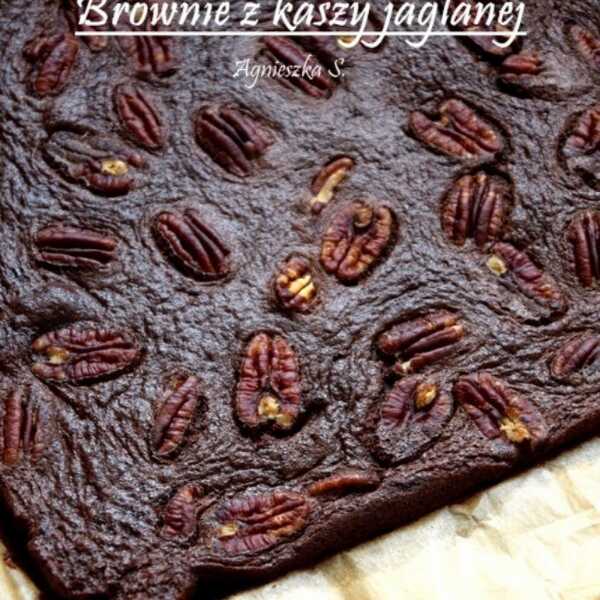 Brownie z kaszy jaglanej