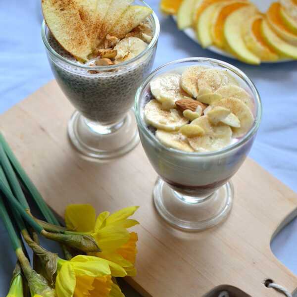 Zdrowe śniadanie - pudding chia w różnych odsłonach