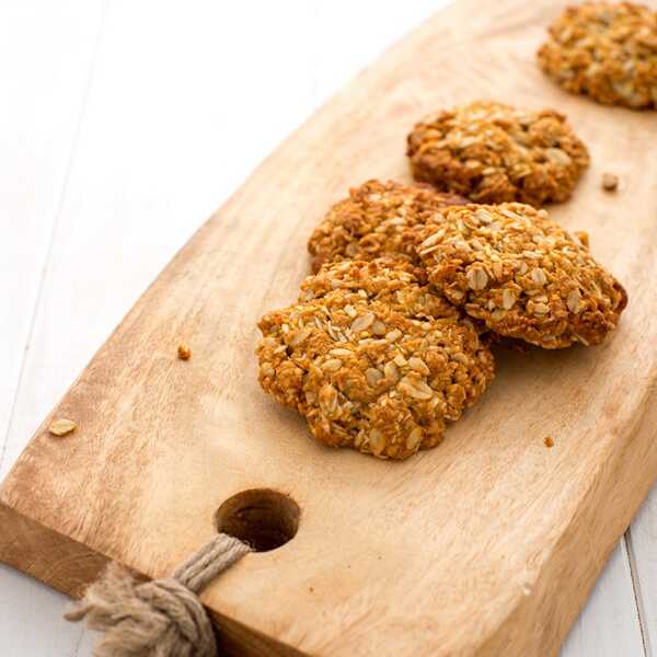 Wegańskie Anzac biscuits