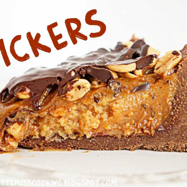 Tarta SNICKERS bez pieczenia :)