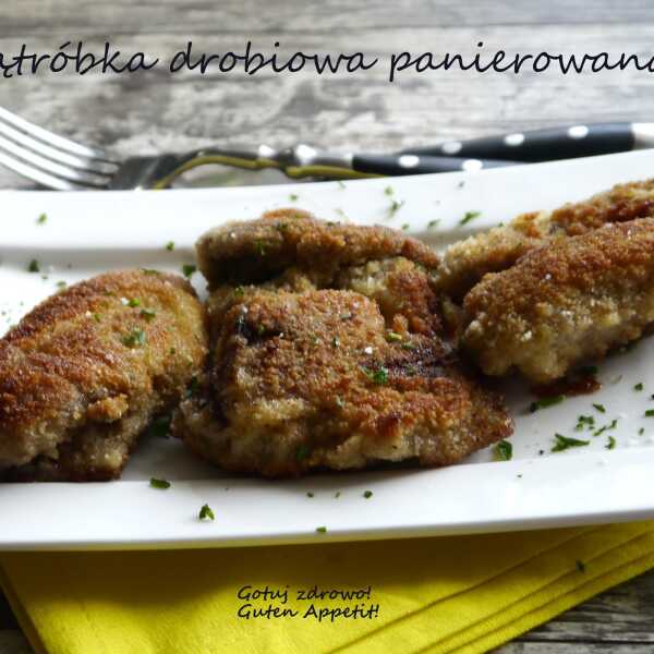 Wątróbka drobiowa panierowana