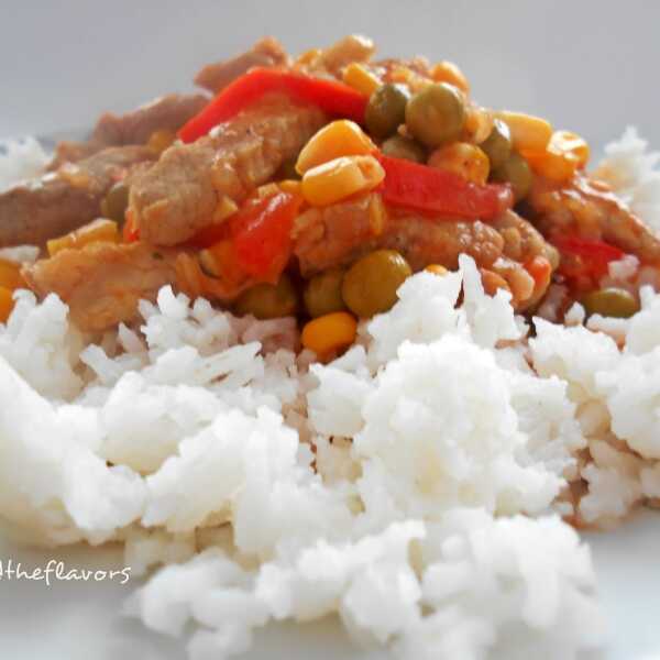 Potrawka z ryżem