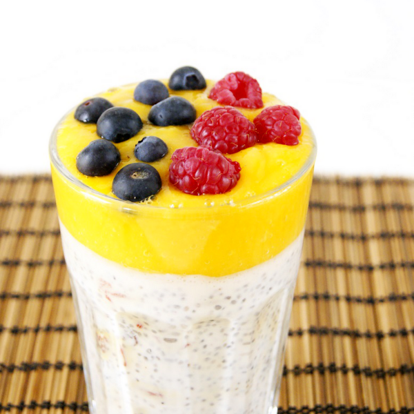 Jogurtowy chia pudding!