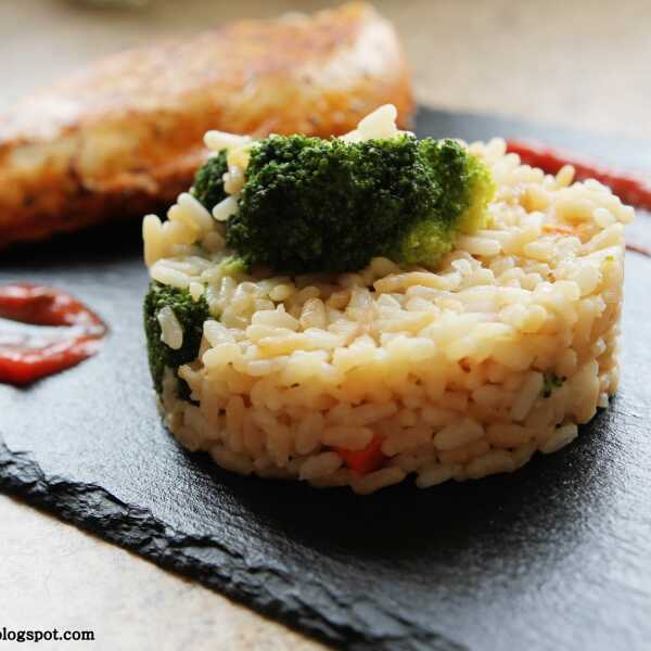 Risotto z warzywami