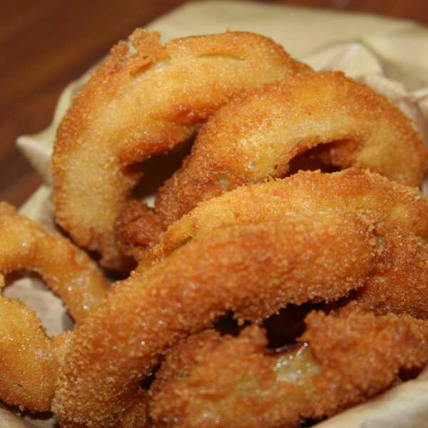 Chrupiące Krążki Cebulowe - Onion Rings