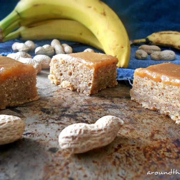 Bananowe blondies