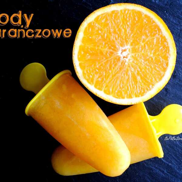 Jednoskładnikowe lody pomarańczowe