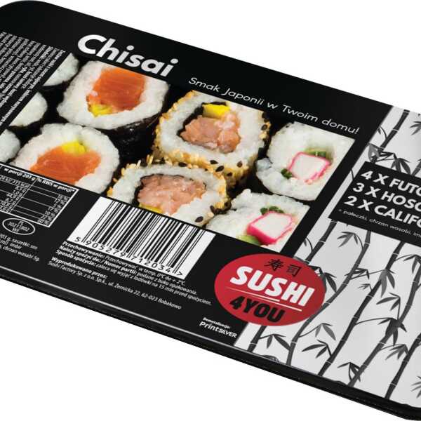 Sushi bezproblemowe Factory Chisai