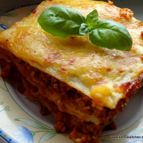 Przepyszna lazania / Tasty lasagne