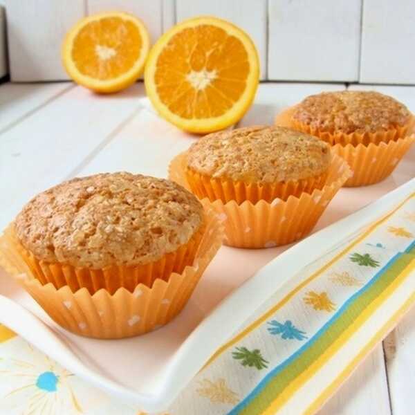 Pomarańczowe muffinki