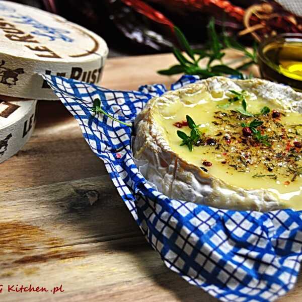 Zapiekany camembert 