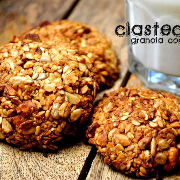 Ciasteczka śniadaniowe - granola cookies