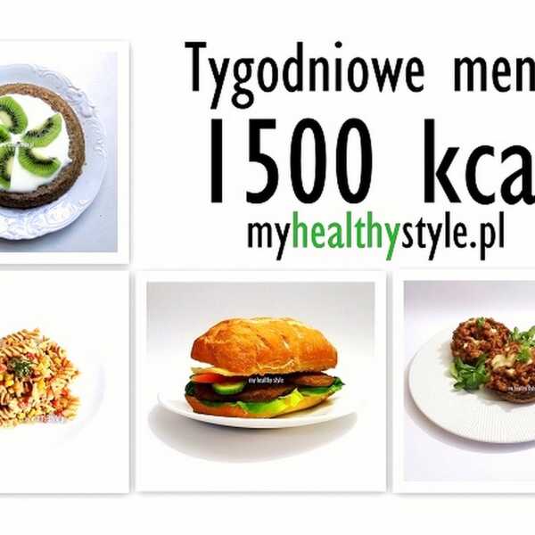 Tygodniowe menu 1500 kcal - jadłospis i przepisy #12