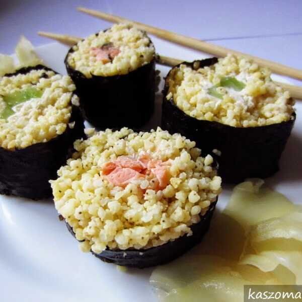 Kashi...czyli sushi z kaszy jaglanej