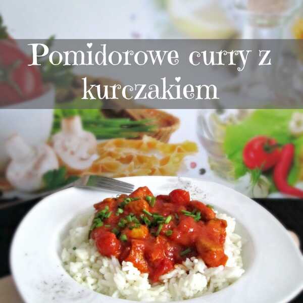 Pomidorowe curry z kurczakiem i mleczkiem kokosowym