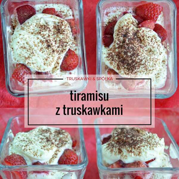 Tiramisu z truskawkami