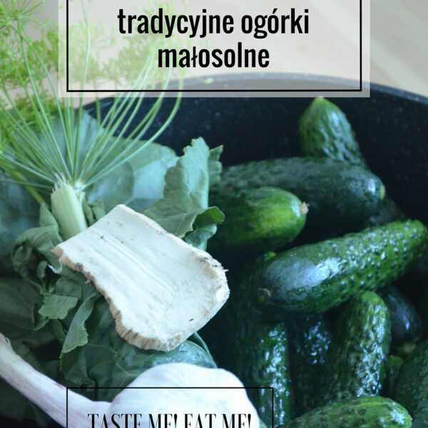 Tradycyjne ogórki małosolne 