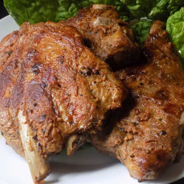 Żeberka w miodzie