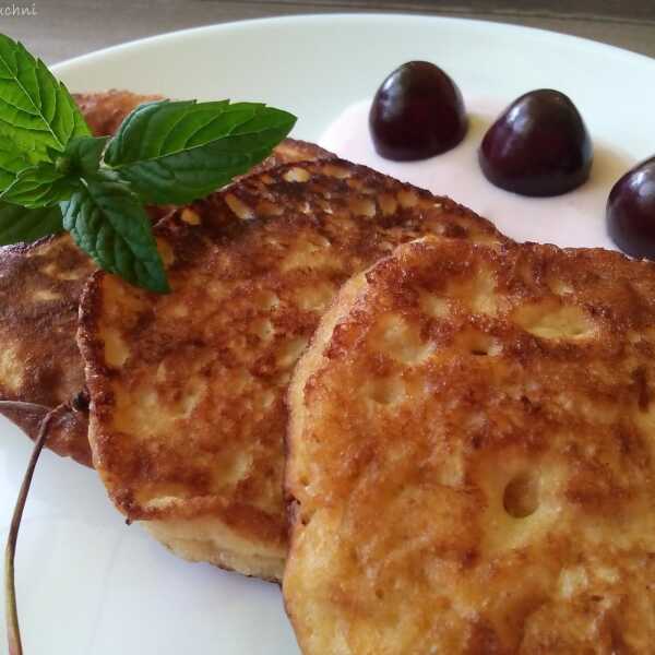 Czteroskładnikowe pancakes proteinowe 