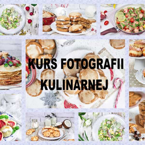 ZAPROSZENIE NA KURS FOTOGRAFII KULINARNEJ 