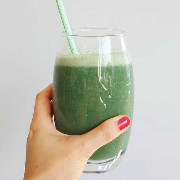 Spirulina + grejpfrut + imbir + mięta + siemię lniane