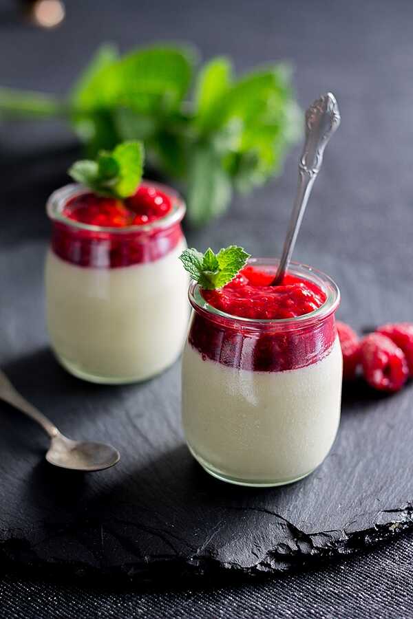 Panna cotta bez żelatyny