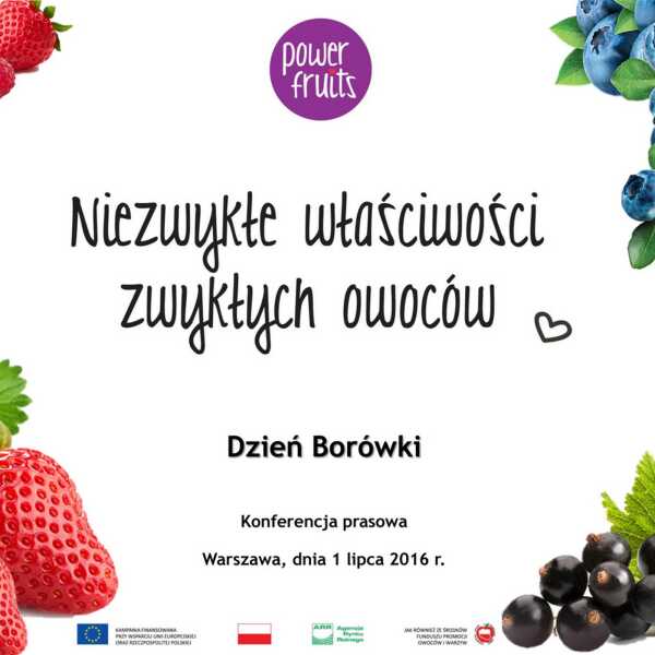 NIEZWYKŁE WŁAŚCIWOŚCI ZWYKŁYCH OWOCÓW - Kampania informacyjno - promocyjna