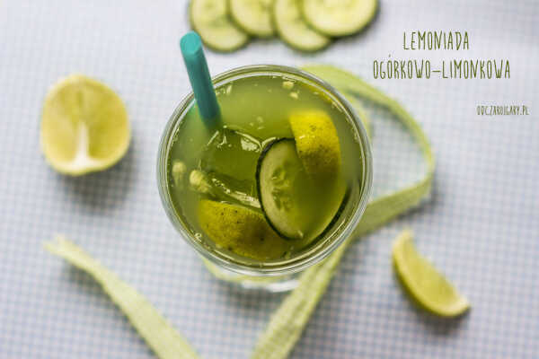Lemoniada ogórkowo-limonkowa