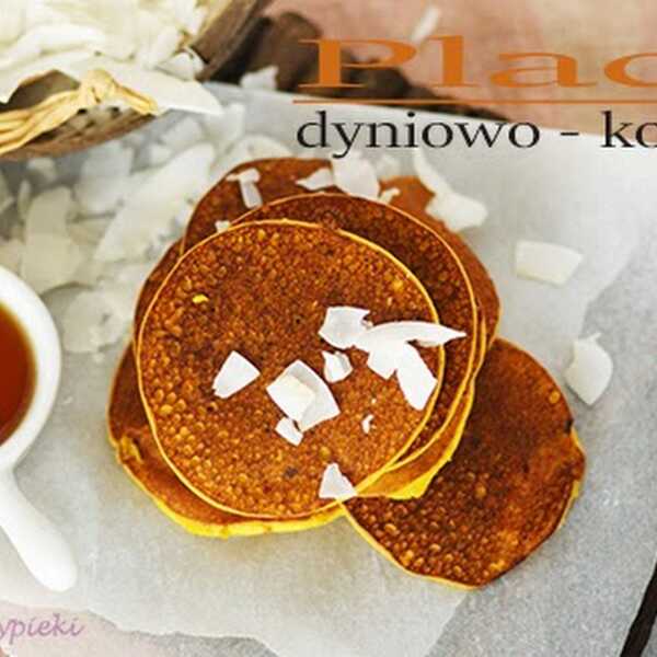 Placki dyniowo - kokosowe