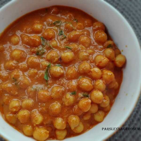 Chana Masala - Gotowe w 10 minut!!!!