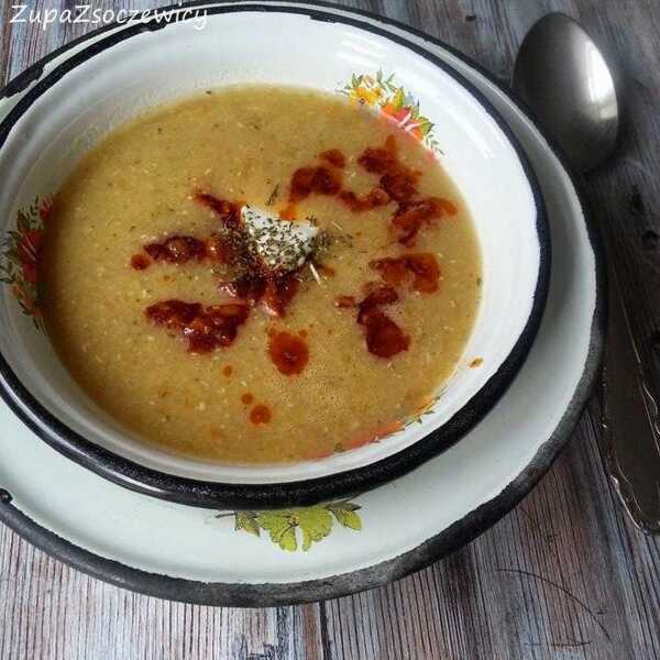 Nieco inna zupa z soczewicy - Kimyonlu mercimek çorbası