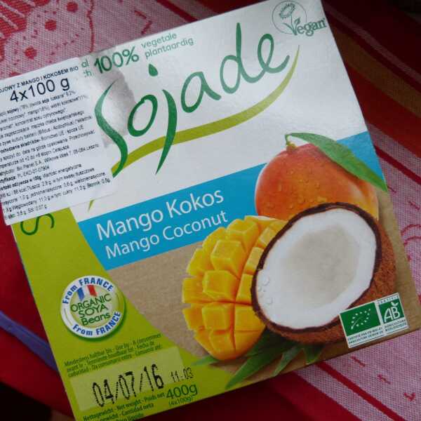 Jogurt sojowy Sojade z mango i kokosem (biogo.pl)