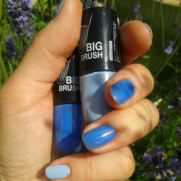 Letnie kolorki - lakiery Mini Max Big Brush Eveline Cosmetics (dużo zdjęć)