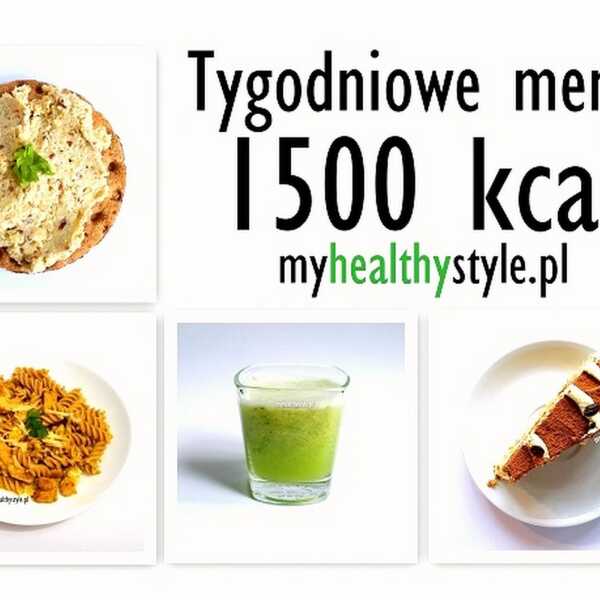 Tygodniowe menu 1500 kcal - jadłospis i przepisy #13
