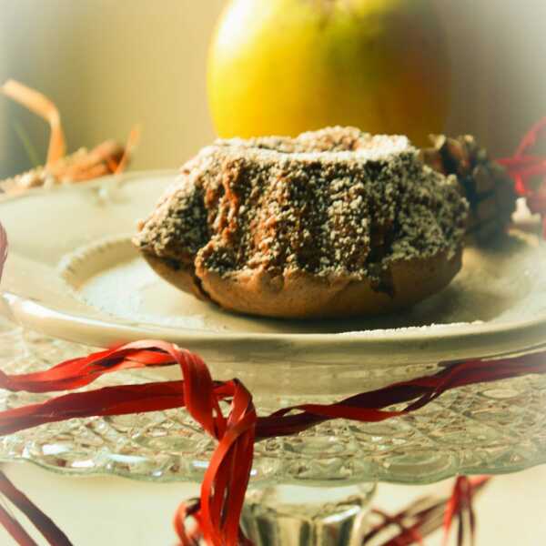 Czekoladowy pudding z wytrawną niespodzianką