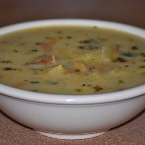 Zupa kurkowo-ziemniaczana