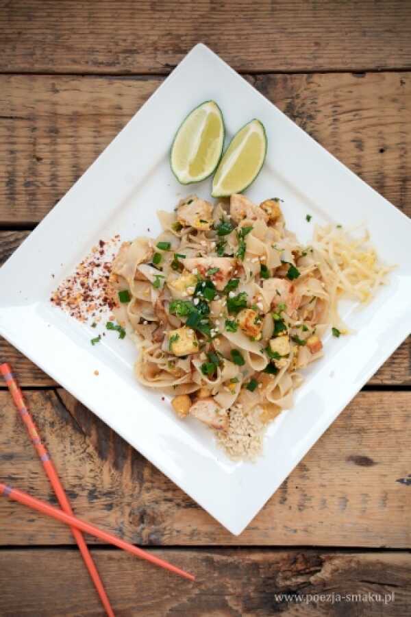 Pad Thai z kurczakiem