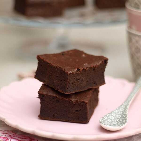 Brownie z kawałkami czekolady