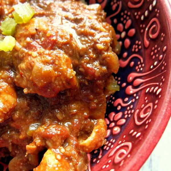 Curry z indykiem i warzywami