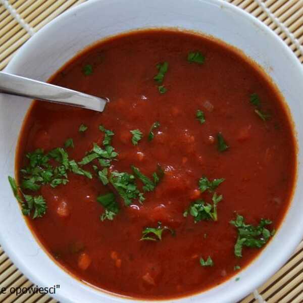 Zupa pomidorowa z ogniska