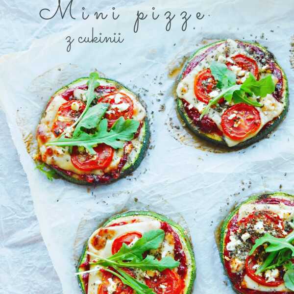 FIT mini pizze z cukinii