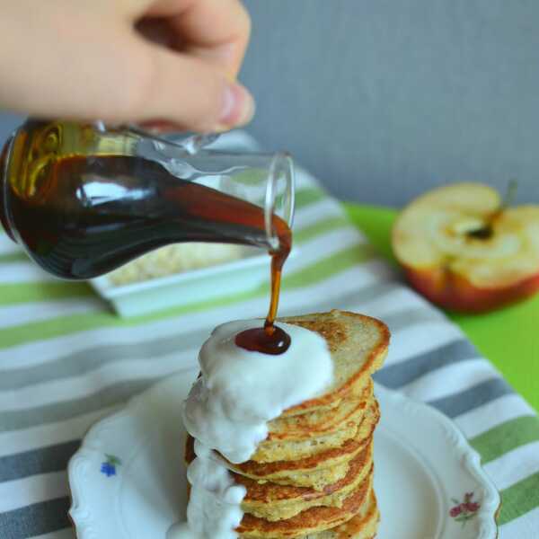 Jabłkowe placuszki jaglane (moje ulubione)