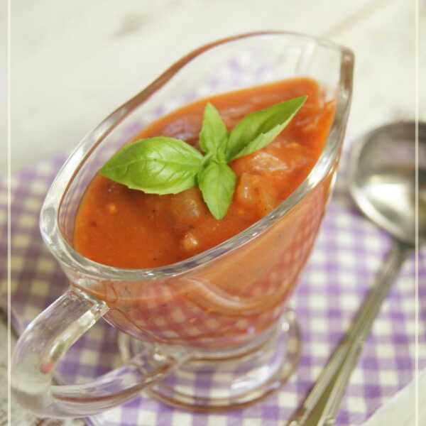 Sos pomidorowo - śliwkowy